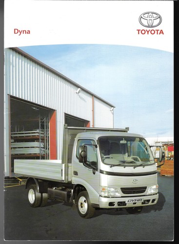 Toyota dyna 2007 2008 - dyna, 2007-2008