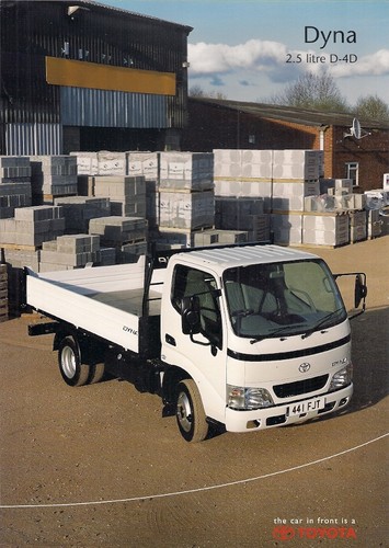 Toyota dyna 4d 2003 - toyota, d-4d